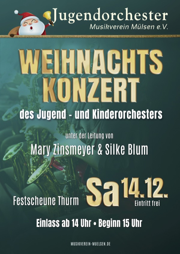 Weihnachtskonzert 2024-Flyer